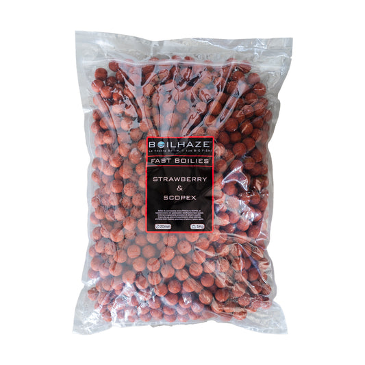 Boilies FAST & Strawberry Scopex
